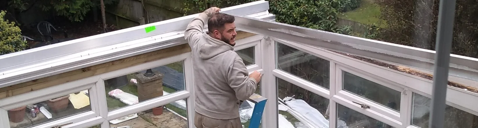 Advance Windows & Doors Director hard at work